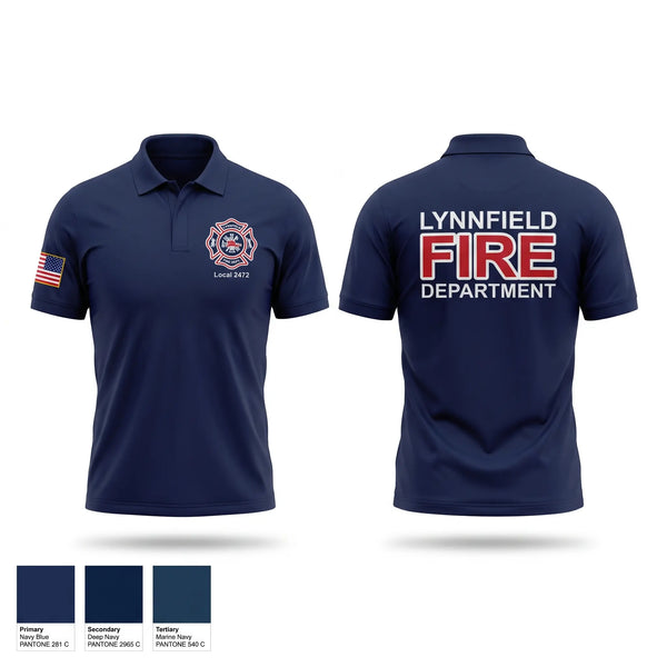 Short Sleeve Performance Polo, Lynnfield Fire Department, Fire Department, Teamtime, Team time, sublimation, custom sports apparel, team uniforms, spirit wear, spiritwear, sports uniforms, custom shirts, team store, custom team store, fundraiser sports, apparel fundraiser