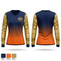 Truth Basketball Women's Long Sleeve V-neck Shirt - 1