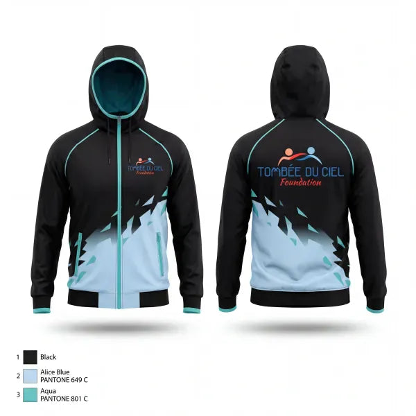 Windbreaker, TOMBÉE DU CIEL, Baseball, Teamtime, Team time, sublimation, custom sports apparel, team uniforms, spirit wear, spiritwear, sports uniforms, custom shirts, team store, custom team store, fundraiser sports, apparel fundraiser