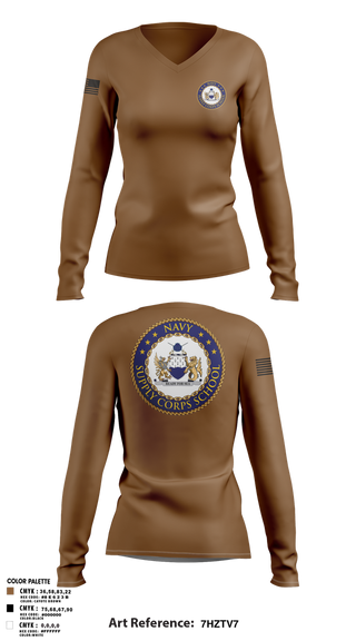 Womens Long Sleeve Vneck Shirt, NSCS, , Teamtime, Team time, sublimation, custom sports apparel, team uniforms, spirit wear, spiritwear, sports uniforms, custom shirts, team store, custom team store, fundraiser sports, apparel fundraiser