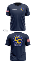 Clay County EMS 27576292 Old School Cotton Feel Shirt - 21
