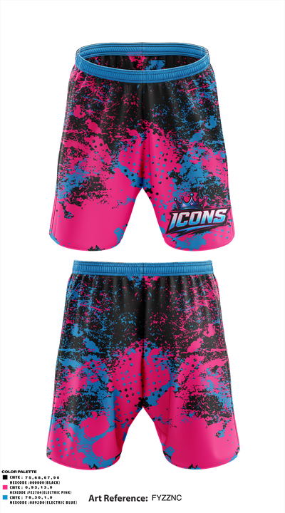 East Coast Icons Athletic Shorts With Pockets - 11