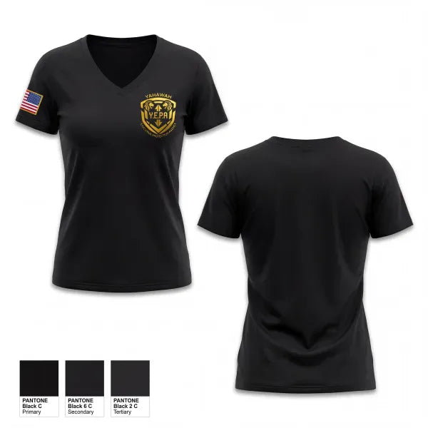 Womens Short Sleeve Vneck Shirt, Y.E.P.A., Police, Teamtime, Team time, sublimation, custom sports apparel, team uniforms, spirit wear, spiritwear, sports uniforms, custom shirts, team store, custom team store, fundraiser sports, apparel fundraiser