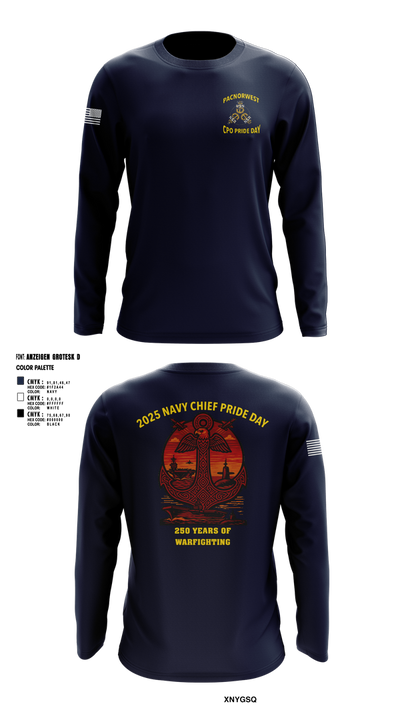 PNW CHIEFS 6578878 Long Sleeve Performance Shirt 2 (1)