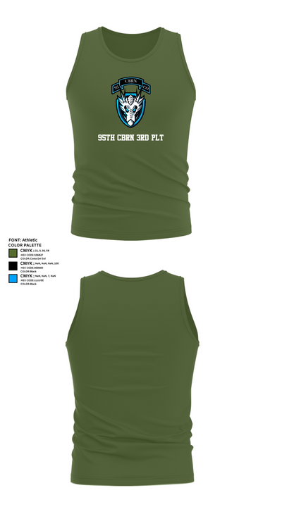 95th cbrn 3rd plt Tank Top - 59