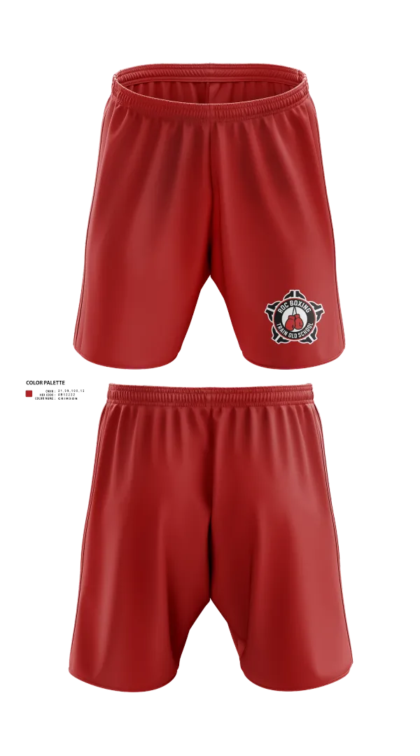 Athletic Shorts With Pockets, ROC Boxing, Wrestling, Teamtime, Team time, sublimation, custom sports apparel, team uniforms, spirit wear, spiritwear, sports uniforms, custom shirts, team store, custom team store, fundraiser sports, apparel fundraiser