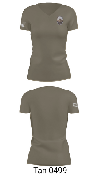 Womens Short Sleeve Vneck Shirt, Superior Police Department, , Teamtime, Team time, sublimation, custom sports apparel, team uniforms, spirit wear, spiritwear, sports uniforms, custom shirts, team store, custom team store, fundraiser sports, apparel fundraiser
