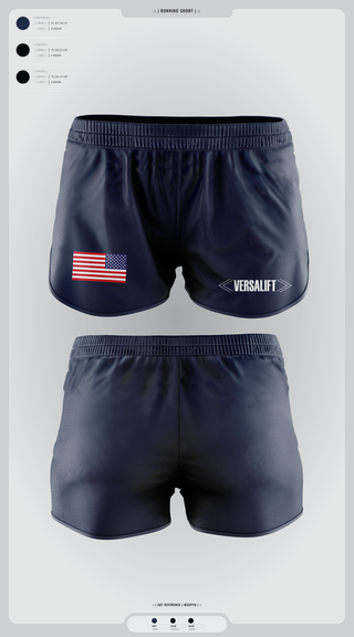 Womens Shorts, Versalift, , Teamtime, Team time, sublimation, custom sports apparel, team uniforms, spirit wear, spiritwear, sports uniforms, custom shirts, team store, custom team store, fundraiser sports, apparel fundraiser