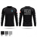 Berks County Detectives Narcotics 94585912 Long Sleeve Performance Shirt 10