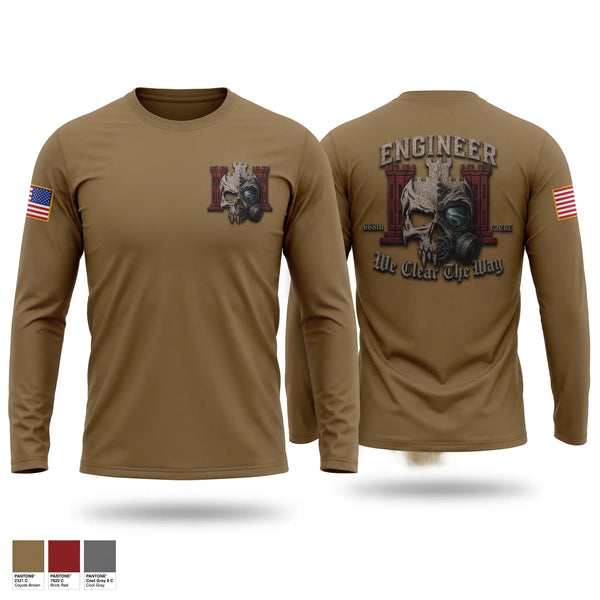 Long Sleeve Performance Shirt, 668th EN CO C2CRE, Army, Teamtime, Team time, sublimation, custom sports apparel, team uniforms, spirit wear, spiritwear, sports uniforms, custom shirts, team store, custom team store, fundraiser sports, apparel fundraiser