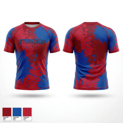 Strikers Short Sleeve Rash Guard Shirt - 1