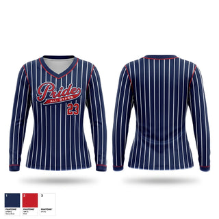Womens Long Sleeve Vneck Shirt, Dirt Diva's, Softball, Teamtime, Team time, sublimation, custom sports apparel, team uniforms, spirit wear, spiritwear, sports uniforms, custom shirts, team store, custom team store, fundraiser sports, apparel fundraiser