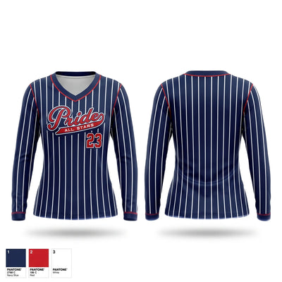 Dirt Diva's Women's Long Sleeve V-neck Shirt - 1