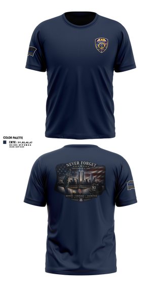 Short Sleeve Performance Shirt, Suffolk county auxiliary police, Police, Teamtime, Team time, sublimation, custom sports apparel, team uniforms, spirit wear, spiritwear, sports uniforms, custom shirts, team store, custom team store, fundraiser sports, apparel fundraiser