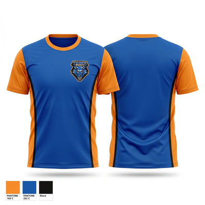 Tekoa Senior High School Wrestling Soft Poly Tee Cotton Like Feel - 1
