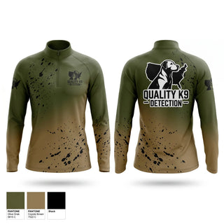 Quarter Zip Jacket, Quality K9 Concepts, , Teamtime, Team time, sublimation, custom sports apparel, team uniforms, spirit wear, spiritwear, sports uniforms, custom shirts, team store, custom team store, fundraiser sports, apparel fundraiser