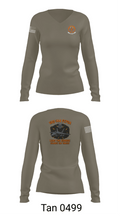 144 388697 Women's Long Sleeve V-neck Shirt - 11