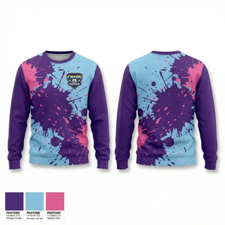 Crew Neck Sweatshirt, Chaos, Men's Soccer, Teamtime, Team time, sublimation, custom sports apparel, team uniforms, spirit wear, spiritwear, sports uniforms, custom shirts, team store, custom team store, fundraiser sports, apparel fundraiser