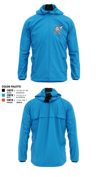 Windbreaker, Florida Yetis, Ice Hockey, Teamtime, Team time, sublimation, custom sports apparel, team uniforms, spirit wear, spiritwear, sports uniforms, custom shirts, team store, custom team store, fundraiser sports, apparel fundraiser