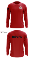 Rawls Springs Volunteer Fire Department Long Sleeve Performance Shirt - 12