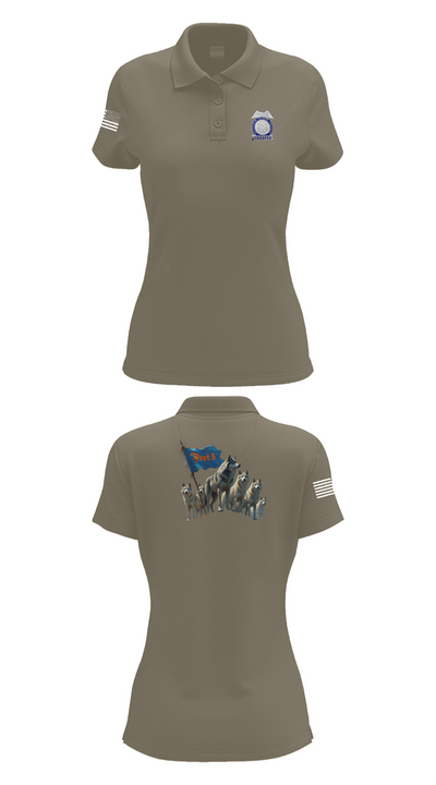 GSP POST 5 DALTON 6815888 Women's Short Sleeve Performance Polo  - 71