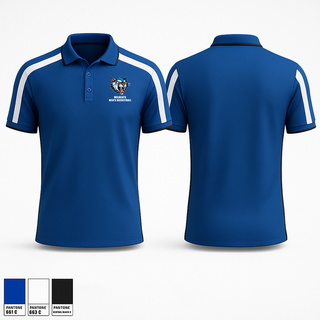 Short Sleeve Performance Polo, Wildcats, Men's Basketball, Teamtime, Team time, sublimation, custom sports apparel, team uniforms, spirit wear, spiritwear, sports uniforms, custom shirts, team store, custom team store, fundraiser sports, apparel fundraiser