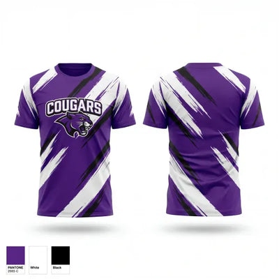 Cougars 67641966 Old School Cotton Feel Shirt - 1
