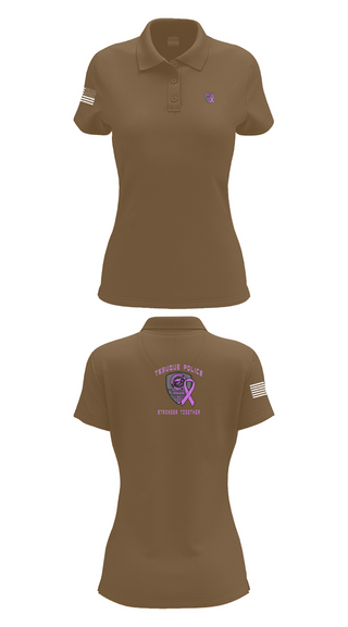 Womens Short Sleeve Performance Polo, Tesuque Police Dept, , Teamtime, Team time, sublimation, custom sports apparel, team uniforms, spirit wear, spiritwear, sports uniforms, custom shirts, team store, custom team store, fundraiser sports, apparel fundraiser