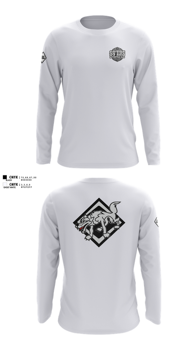 Troy Crew 95147179 Long Sleeve Performance Shirt 101