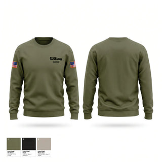 Crew Neck Sweatshirt, Wilson, Police, Teamtime, Team time, sublimation, custom sports apparel, team uniforms, spirit wear, spiritwear, sports uniforms, custom shirts, team store, custom team store, fundraiser sports, apparel fundraiser