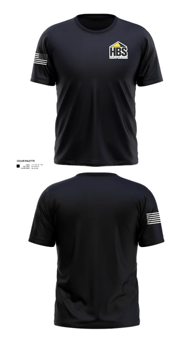 HBS Drywall, LLC 25594205 Short Sleeve Performance Shirt - 21