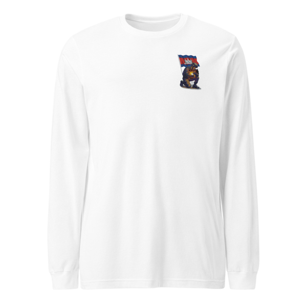 ខ្មែរ 68332186 Unisex Long Sleeve Tee | Bella + Canvas 3501