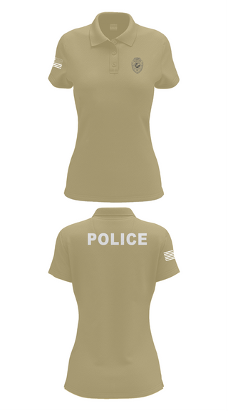Womens Short Sleeve Performance Polo, Bluffton PD, , Teamtime, Team time, sublimation, custom sports apparel, team uniforms, spirit wear, spiritwear, sports uniforms, custom shirts, team store, custom team store, fundraiser sports, apparel fundraiser