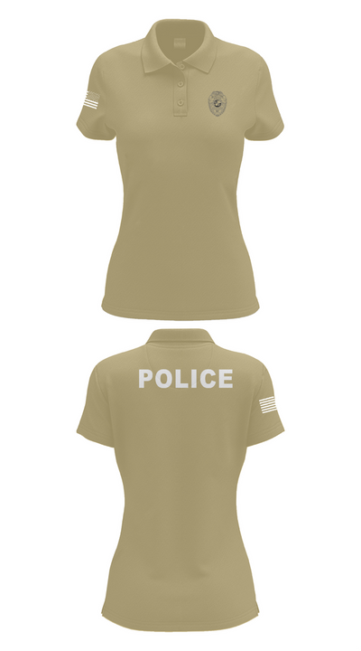 Bluffton PD 22287446 Women's Short Sleeve Performance Polo  - 90