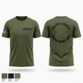 Shasta County Major Crimes Unit Old School Cotton Feel Shirt - 1