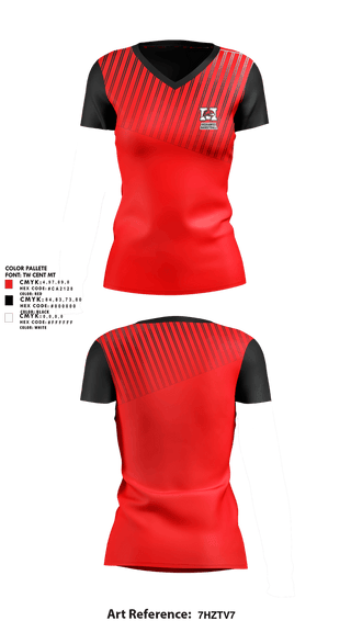 Womens Short Sleeve Vneck Shirt, Manchester High School Redhawks, Women's Basketball, Teamtime, Team time, sublimation, custom sports apparel, team uniforms, spirit wear, spiritwear, sports uniforms, custom shirts, team store, custom team store, fundraiser sports, apparel fundraiser