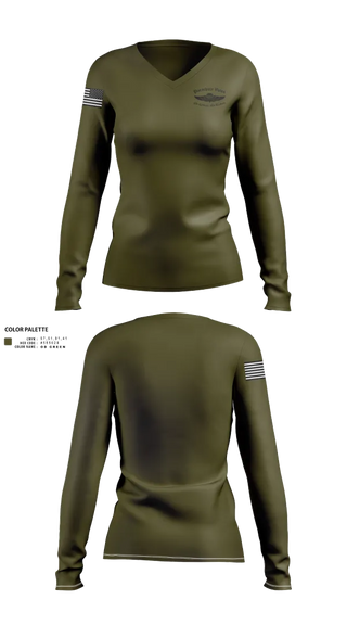 Womens Long Sleeve Vneck Shirt, 1st AD, , Teamtime, Team time, sublimation, custom sports apparel, team uniforms, spirit wear, spiritwear, sports uniforms, custom shirts, team store, custom team store, fundraiser sports, apparel fundraiser