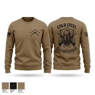 Crew Neck Sweatshirt, C. Co 2/113th INF, Army, Teamtime, Team time, sublimation, custom sports apparel, team uniforms, spirit wear, spiritwear, sports uniforms, custom shirts, team store, custom team store, fundraiser sports, apparel fundraiser