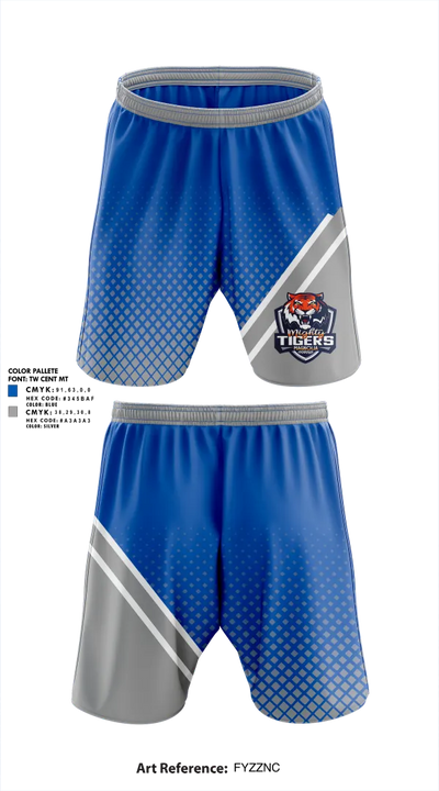 Magnolia Junior High Football 58466440 Athletic Shorts With Pockets - 1 (1)