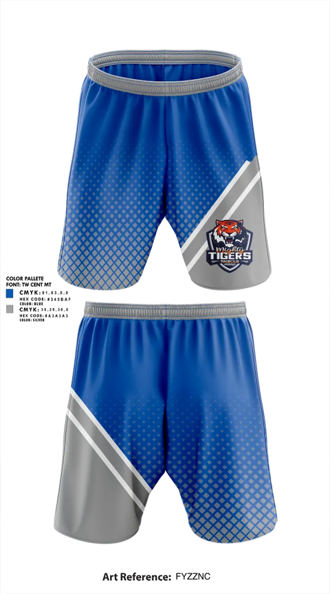 Athletic Shorts With Pockets, Magnolia Junior High Football, , Teamtime, Team time, sublimation, custom sports apparel, team uniforms, spirit wear, spiritwear, sports uniforms, custom shirts, team store, custom team store, fundraiser sports, apparel fundraiser