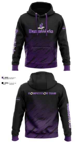 Hoodie, Danceworks, Police, Teamtime, Team time, sublimation, custom sports apparel, team uniforms, spirit wear, spiritwear, sports uniforms, custom shirts, team store, custom team store, fundraiser sports, apparel fundraiser