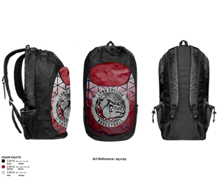 Gear Bag, Lynn English, Men's Basketball, Teamtime, Team time, sublimation, custom sports apparel, team uniforms, spirit wear, spiritwear, sports uniforms, custom shirts, team store, custom team store, fundraiser sports, apparel fundraiser