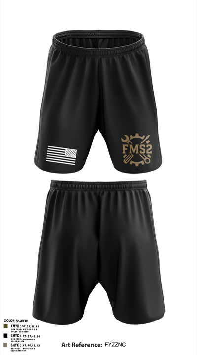 FMS #2 PAARNG 55837415 Athletic Shorts With Pockets - 3