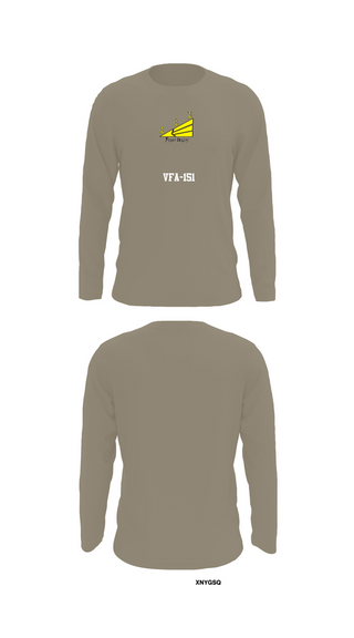 Long Sleeve Performance Shirt, VFA-151, , Teamtime, Team time, sublimation, custom sports apparel, team uniforms, spirit wear, spiritwear, sports uniforms, custom shirts, team store, custom team store, fundraiser sports, apparel fundraiser