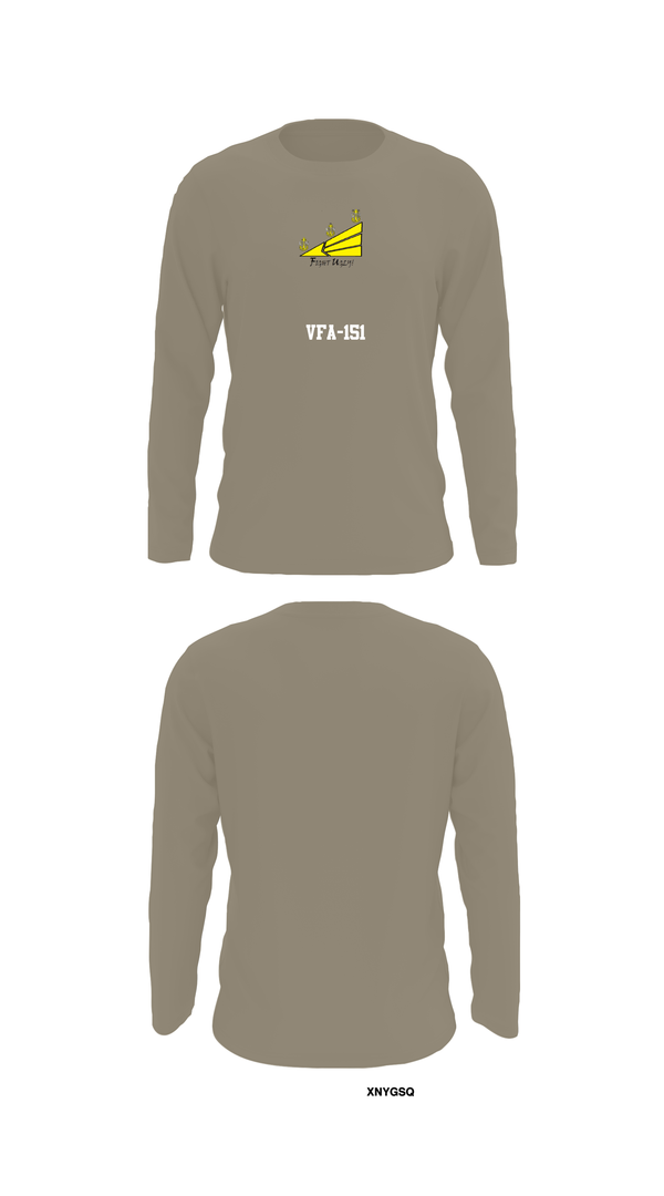Long Sleeve Performance Shirt, VFA-151, , Teamtime, Team time, sublimation, custom sports apparel, team uniforms, spirit wear, spiritwear, sports uniforms, custom shirts, team store, custom team store, fundraiser sports, apparel fundraiser