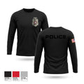 OU Police Department Long Sleeve Performance Shirt - 1