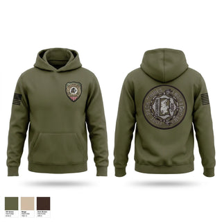 Hoodie, Fort Peck Tribal Fish & Game, Space Force, Teamtime, Team time, sublimation, custom sports apparel, team uniforms, spirit wear, spiritwear, sports uniforms, custom shirts, team store, custom team store, fundraiser sports, apparel fundraiser