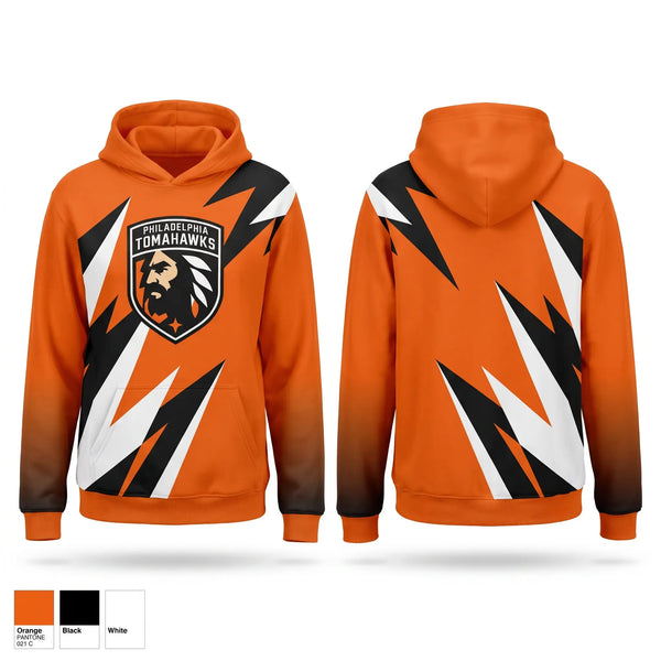 Hoodie, The Philadelphia Tomahawks, Men's Basketball, Teamtime, Team time, sublimation, custom sports apparel, team uniforms, spirit wear, spiritwear, sports uniforms, custom shirts, team store, custom team store, fundraiser sports, apparel fundraiser