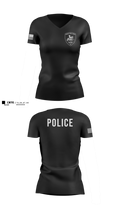 NIPAS 69990032 Women's Short Sleeve V-neck Shirt - 1