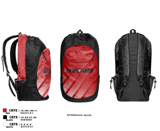 Gear Bag, Storm, Women's Soccer, Teamtime, Team time, sublimation, custom sports apparel, team uniforms, spirit wear, spiritwear, sports uniforms, custom shirts, team store, custom team store, fundraiser sports, apparel fundraiser